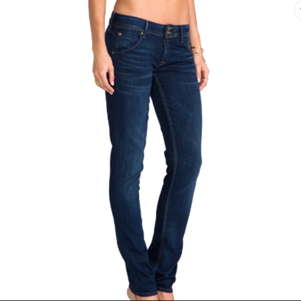 Hudson Skinny Flap Jeans